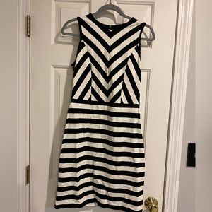 Black and white dress